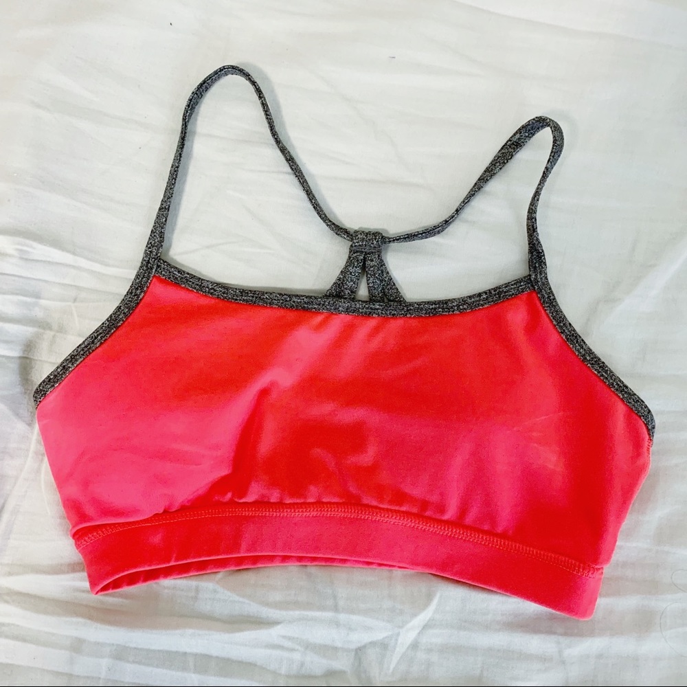 Neon Pink F21 Sports Bra